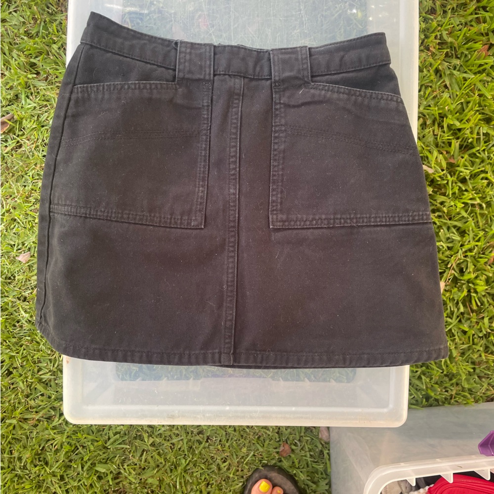 BDG Black Mini Skirt